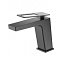 Grifo lavabo monomando Suecia negro mate de Imex